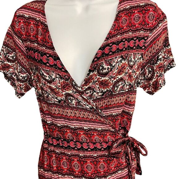 Gorgeous Wrap Style Maxi Dress - Size Small - X-Small - S or XS - Picture 3 of 4